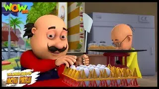 Motu Patlu New Episode | Cartoons | Kids TV Shows | Motu Patlu Omelette Pav Shop | Wow Kidz
