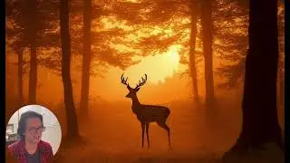 Best AI Artwork Application? Well, for a deer photo with the right amount of legs...