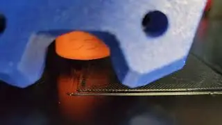 Voron 2.4 Printing Overture nylon on Garolite  (G10/FR-4)