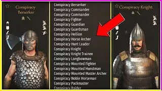 Conspiracy Troops In Bannerlord (What do they do?)