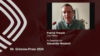 Jury "Fiktion" - Patrick Presch