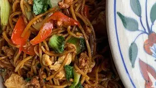 Egg Drunken Noodles