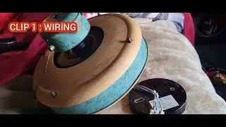 wiring up and testing the ceiling fan JC MD RH VLOGS-UPDATES-MORE 2023