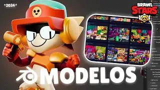 HOW TO GET BRAWL STARS MODELS *2024* | Brawl Stars Blender