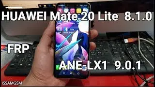 Bypass Google Account HUAWEI Mate 20 Lite SNE-LX1 | Android 8.1.0 And 9.0.1 frp