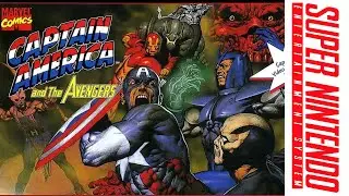 Captain America and the Avengers Longplay Super Nintendo SNES