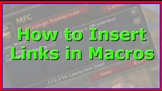 How to Link Items in a Macro in WoW