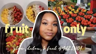 What 72 Hours of ONLY EATING FRUIT Did to My Body!