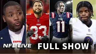 FULL NFL LIVE | Patriots steal A.J. Brown - 49ers reload offense -  Lamar gets mega extension