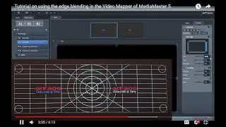 Tutorial on Video Mapper Edge Blending Feature in MediaMaster 5