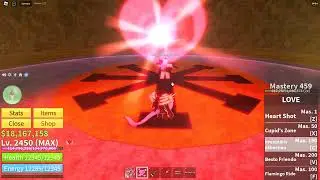 Combo Love Fruit Rework Spikey trident God human//blox fruit combo