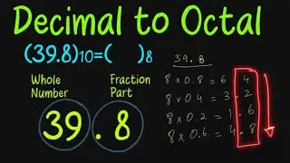 BINARY TO OCTAL CONVERTER ( FRACTION )