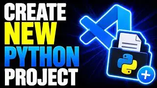 How to create new python project in Visual Studio Code (VS Code) - Step by step
