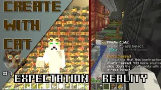 Steam Power and What it Took Me to Get There - Create Mod Let's Play Ep 7 [Modded Minecraft]