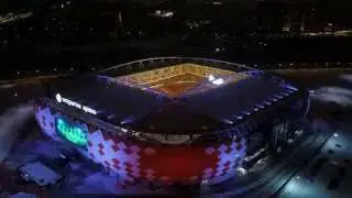 Стадион «Открытие Арена» с высоты птичьего полета