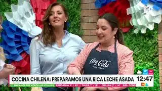Camila chef enseña a preparar una exquisita leche asada | Tu Día | Canal 13