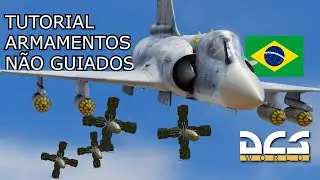 DCS TUTORIAL: Como utilizar armamento não guiado do Mirage 2000C [BOMBA, FOGUETES, CANHÃO]