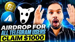 Dogs Airdrop for All Telegram Users Claim $1000 💰💰