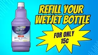 How To Re Refill Swiffer WetJet Bottle