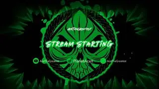 twitch offline screen video maker with a sound wave animation 399
