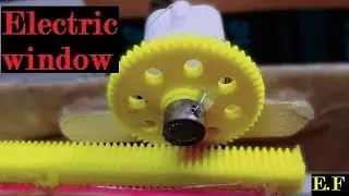 How to make remote control window demo diy project |Electrocse