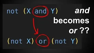 Logical Operators (and/or/not) in Python For Absolute Beginners (Python From Zero To One Part 9)