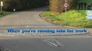 When you're running late