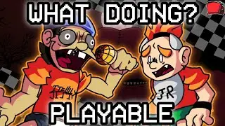 FNF Vs J821 | What Doing? Playable | FNF X Sml Mod