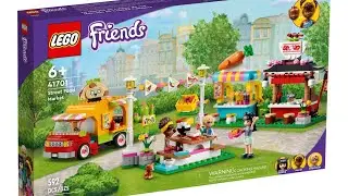 Lego Friends Street Food Market (41701) Build