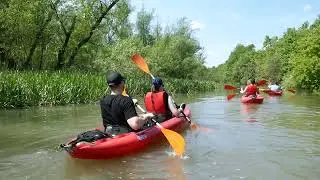 Tura de vară în caiace pe Bega