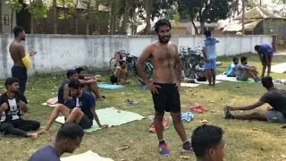 যুদ্ধ গতিতে চলছে আমাদের সকলের শেষ সময়ের প্রস্তুতি / Rest & Exercise Moments After Long Run Practice