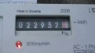 Iskra kWh meter