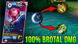 FINALLY LAYLA BEST BROKEN BUILD IN SOLO RANK!!🔥 (Build Top Global 2024)!!! - Mlbb