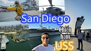 San Diego Tourism. USS Midway - Part 2| La Jolla beach #sandiego #dulich