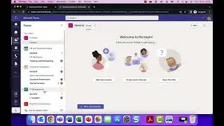 Using Shared Channels in Teams