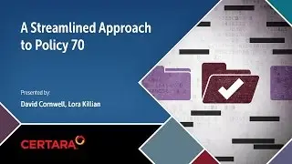 A Streamlined Approach to Policy 70