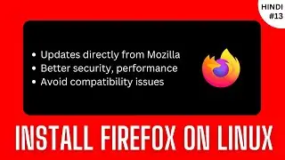 How to Install Firefox on Any Linux Distro || Hindi