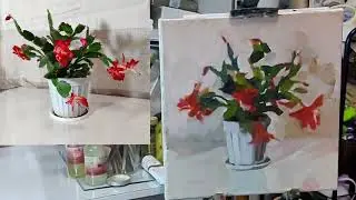 Обзор мастер-класса по живописи. Декабрист с натуры