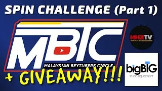 MBTC SPIN CHALLENGE Part 1 + GIVEAWAY #MBTC #BeybladeMalaysia #DudukRumahMainBeyblade #LongestSpin