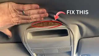 Applying Headliner to High Contours | VW & Audi