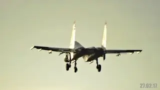На глиссаде Су-27 Л-39
