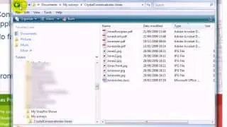 Creating a survey file and uploading to secure site