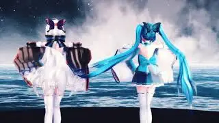 [MMD] Yoiyoi Kokon / 宵々古今(Miku,Haku)