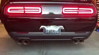 Cold start Procharged 15’ Challenger SRT 392 Long tubes Headers