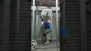 Barbell Squat Exercise.