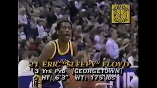 Sleepy Floyd - 1986 NBA 3-Point Shootout