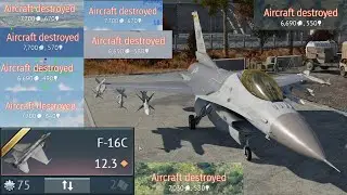 New F-16C - 8 Kill AirRB Match | War Thunder