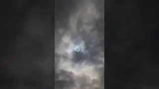Eclipse from Etobicoke (Toronto) Canada.