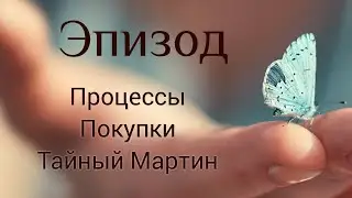 Весенний эпизод. Посылка от Тайного Мартина/покупки пряжи/Процессы #вязание #носкиспицами #пряжа