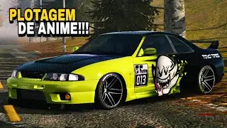 COMO FAZER PLOTAGEM DE ANIME NO SKYLINE GTR R33 NO CAR PARKING MULTIPLAYER!!!